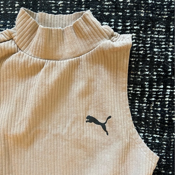 Puma Ribbed Mock Neck Bodysuit - Picture 3 of 4